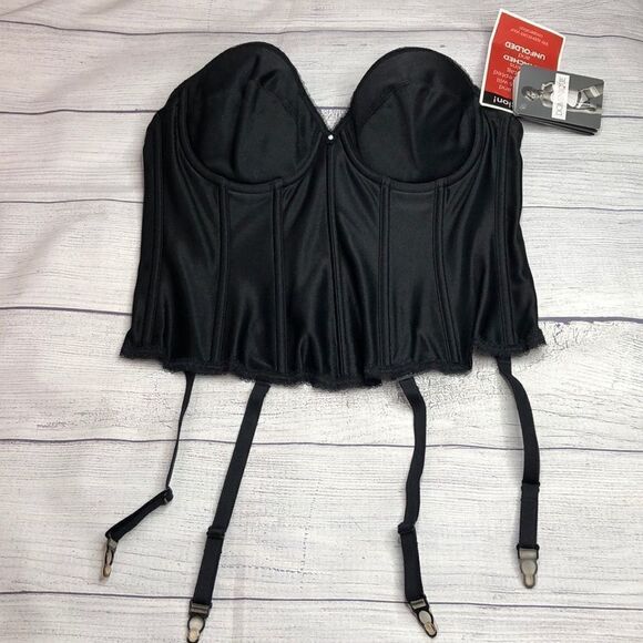 Dominique Juliette Strapless Longline Corset Size 38A NWT - Picture 3 of 13